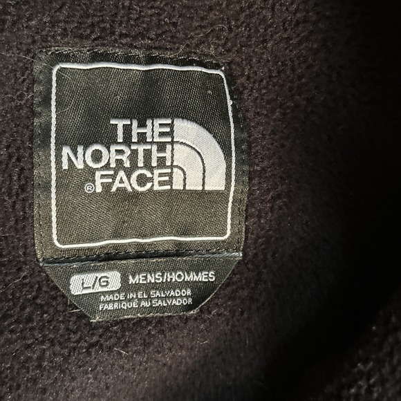 The North Face Jacket Mens Large Black Denali Fleece Full Zip Outdoor Hiking - Picture 11 of 16